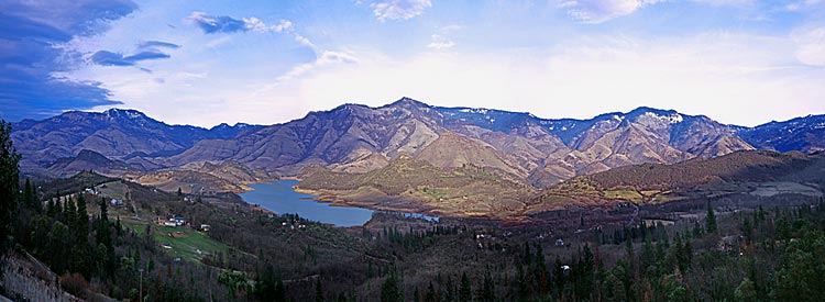 Emigrant Lake Panorama South of Ashland Oregon; a Southern Oregon photo