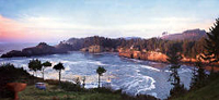 Oregon coast panorama - Whale Cove