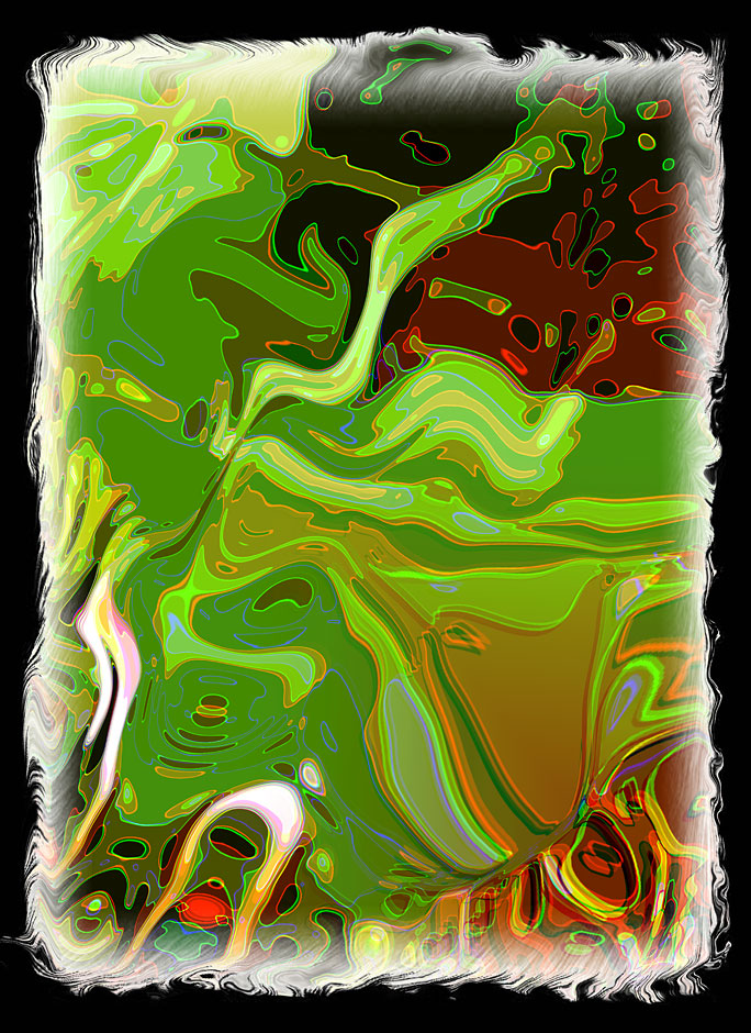 Buy this Green Digital Abstract art - Honorable Sagittarius - ninth sign of the occidental zodiac