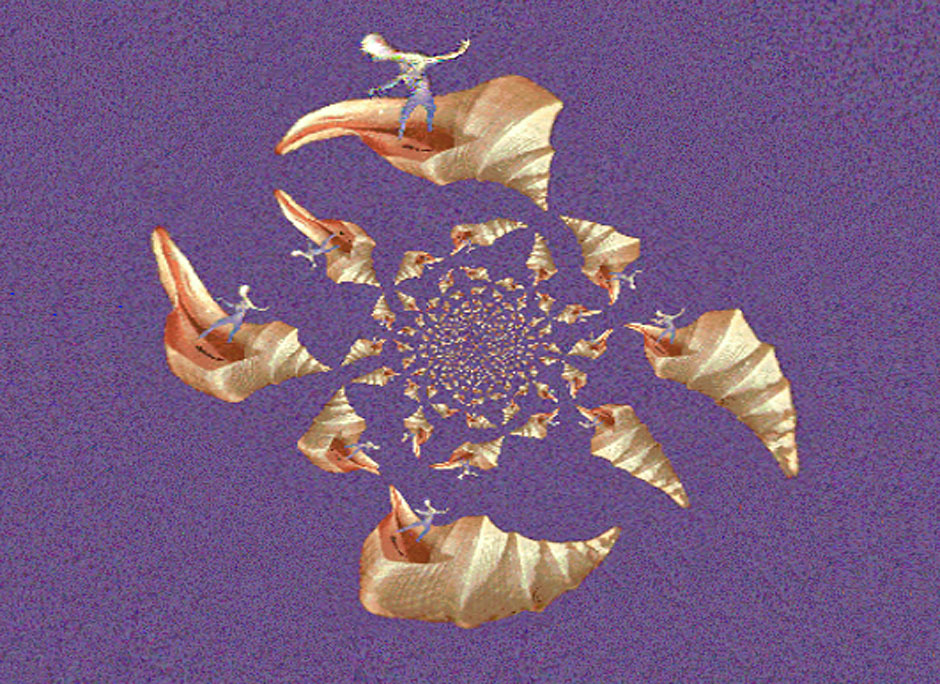 Buy this Computer Graphics - Amiga generated art - dancer in seashells picture