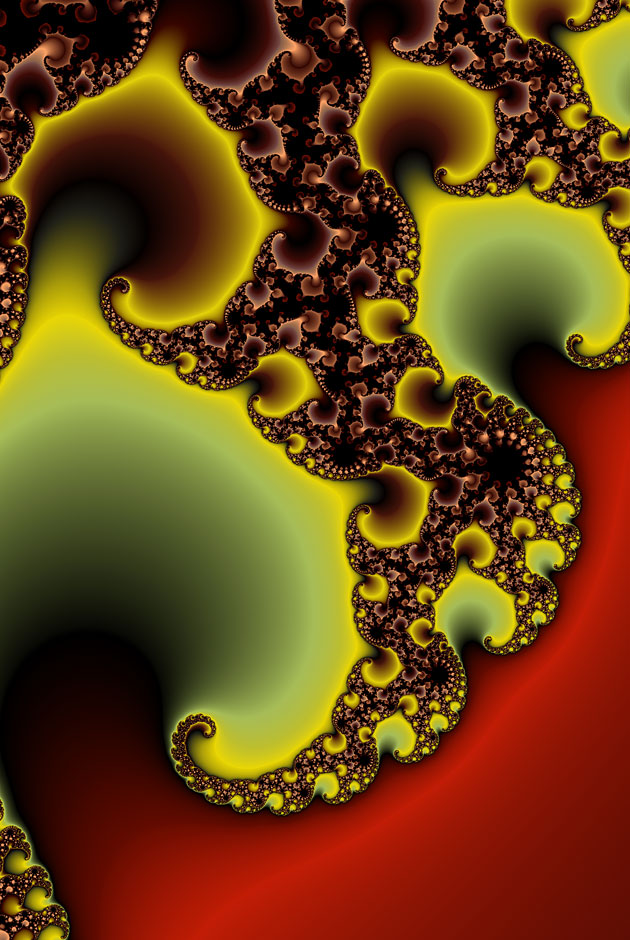 Buy this rendered picture - Fractal looks like Christmas ornament or a boot