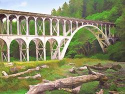 McCullough Bridge at Cape Creek