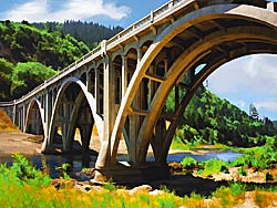 McCullough Bridge over South Umpqua River