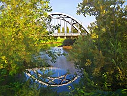 McCullough Bridge over Wilson River