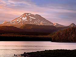 Elk Lake at Dusk