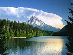 Lost Lake and Mt Hood