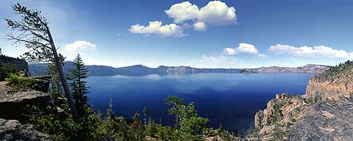 The Backside of Crater Lake