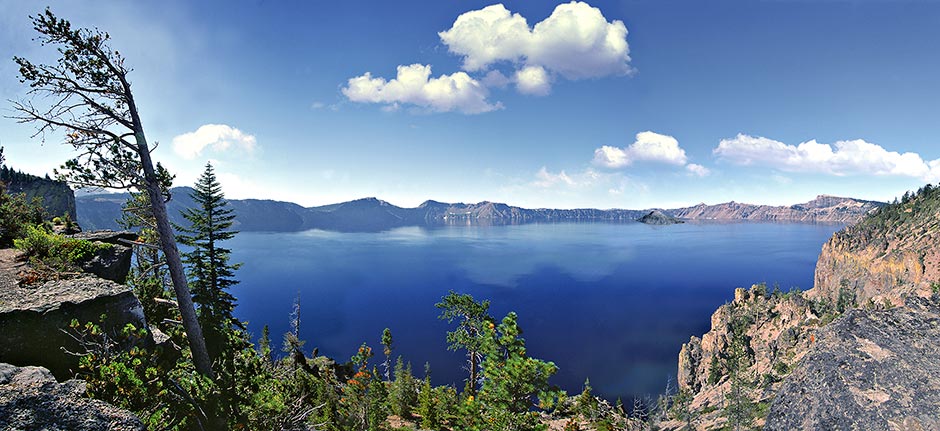The Backside of Crater Lake