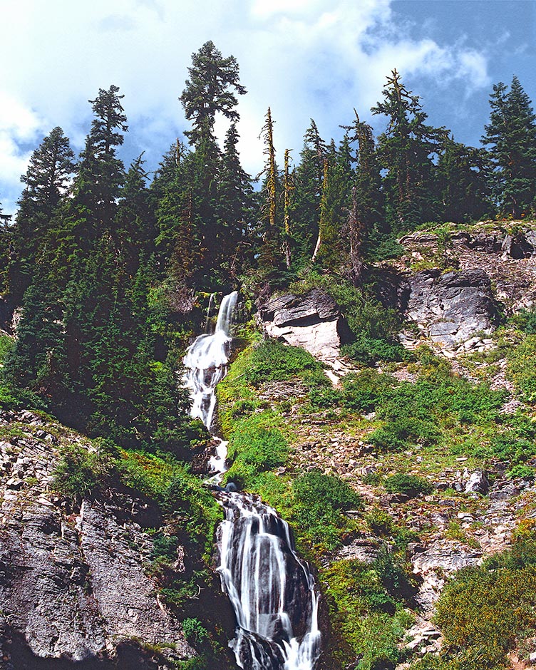 Crater Lake Oregon: Vidae Falls