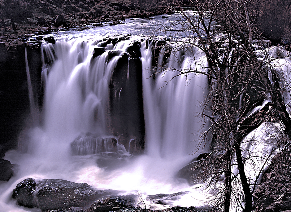 White River Falls State Park near Tygh Valley Oregon