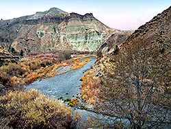 John Day River and Cathedral Rock