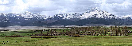 Oregon Agriculture Strawberry Mountain near Prairie City