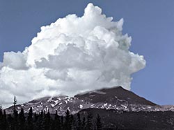 Pompous Cloud over Mt. Bachelor; Bend Oregon