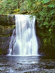 Upper North Falls in Silver Falls State Park