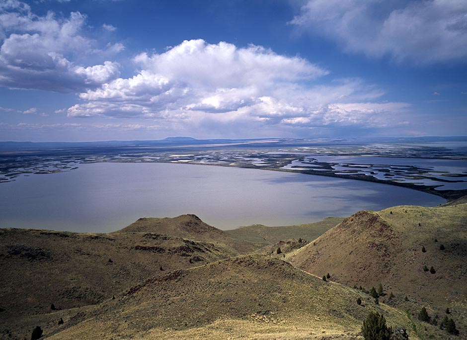 The Freshwater Lakes of Warner Basin are Hart, Anderson, Swamp, Mugwump, Flagstaff, 
		  Upper Campbell, Campbell, Stone Corral, Turpin and Crump.