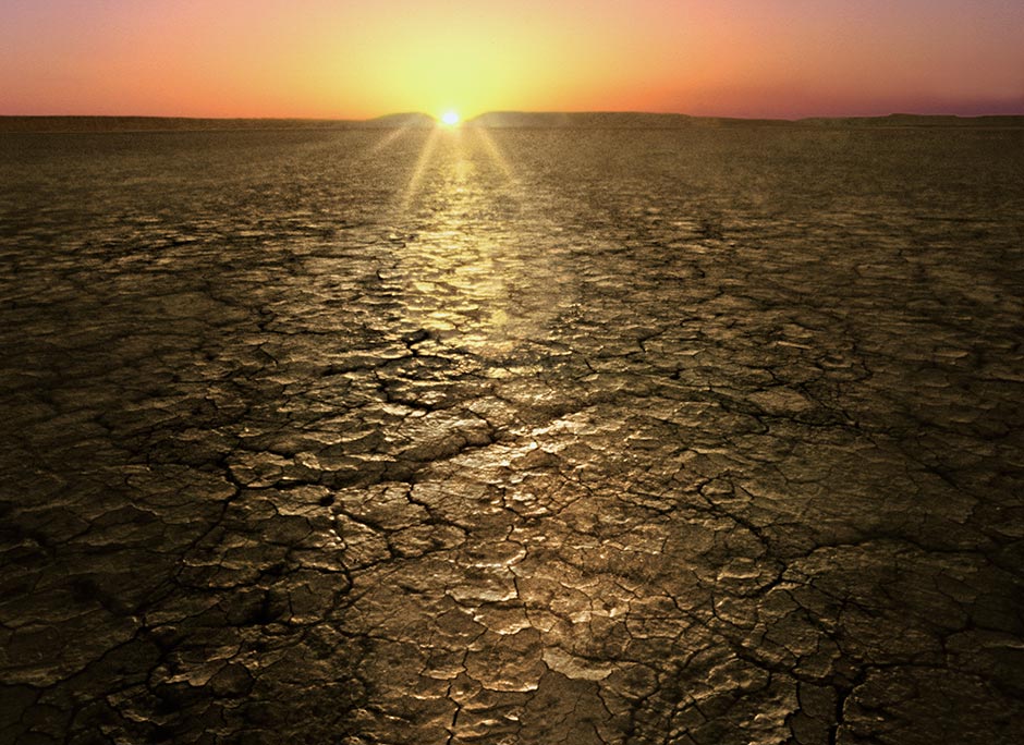 4:00am summer sunrise on the Alvord Desert