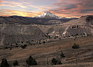 Mt Jefferson from Warm Springs