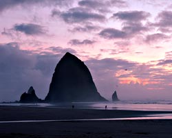 Haystack Rock at Cannon Beach