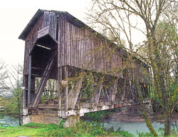 1261 Original Chambers Railroad Bridge over Willamette River ( Cottage Grove)43°47'22.2"N 123°04'11.5"W