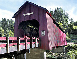 1248 Chitwood Covered Bridge near Corvallis 44°39'15.2"N 123°49'03.9"W