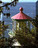 Heceta Head Lighthouse, 56 foot tower built in 1893