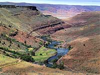 Deschutes River canyon - Maupin - Eastern Oregon