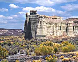 Rome Oregon panorama, Jordan Valley, Owyhee Uplands, Pillars of Rome