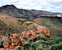 typical boulders of Wild Owyhee area