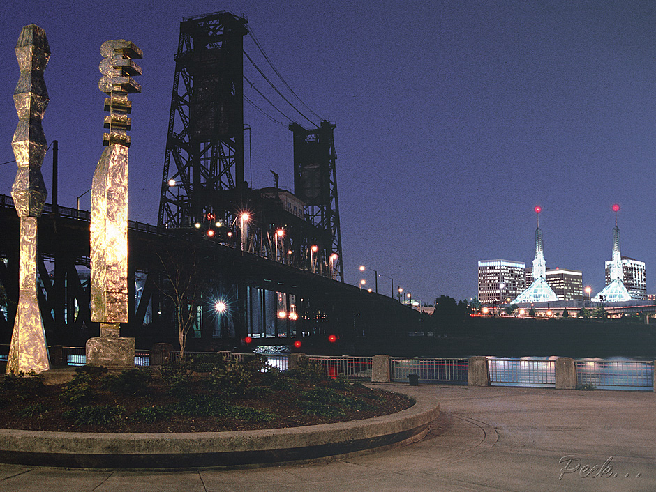 1912 Steel Bridge - Friendship Circle wind chimes from Sappora, Japan - Convention Center