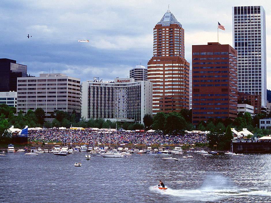 Blue Grass Concert, Celebration, Willamette River, Portland, OR