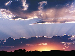 Nyssa, Oregon, sunset