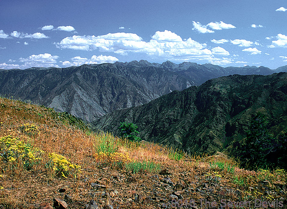 Seven Devils Peaks named by Native Americans