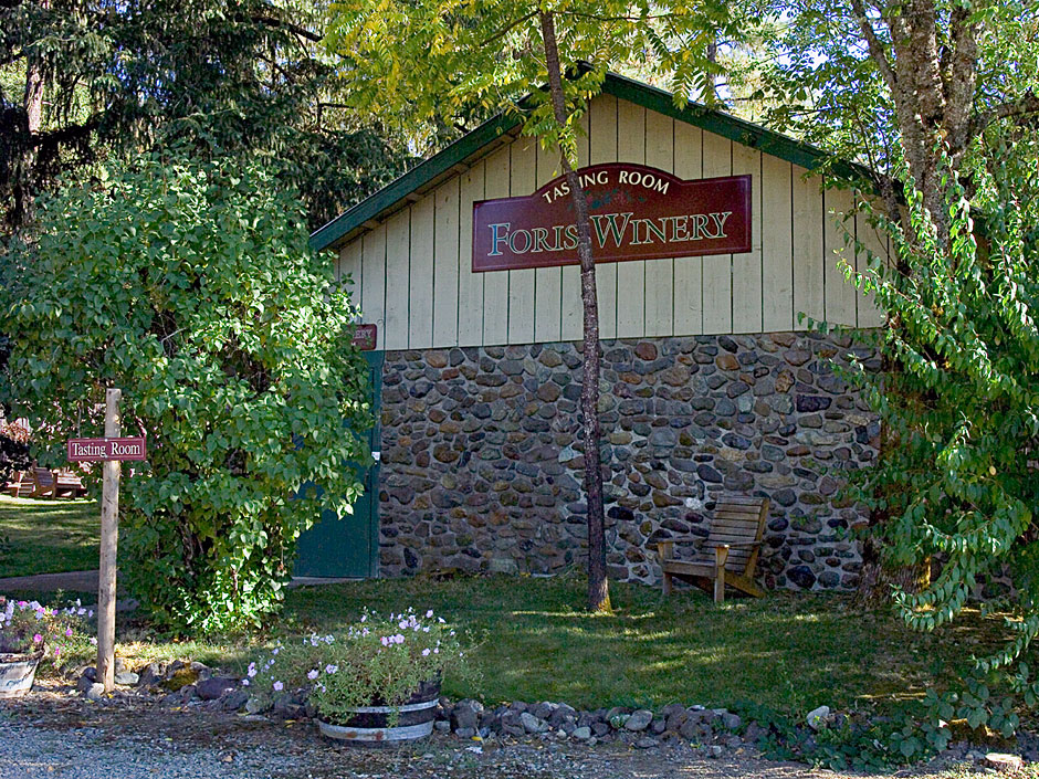 Tasting Room at Foris Vineyards Winery