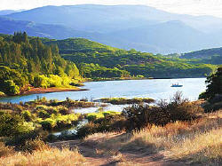 Painting - Emigrant Lake in the Evening