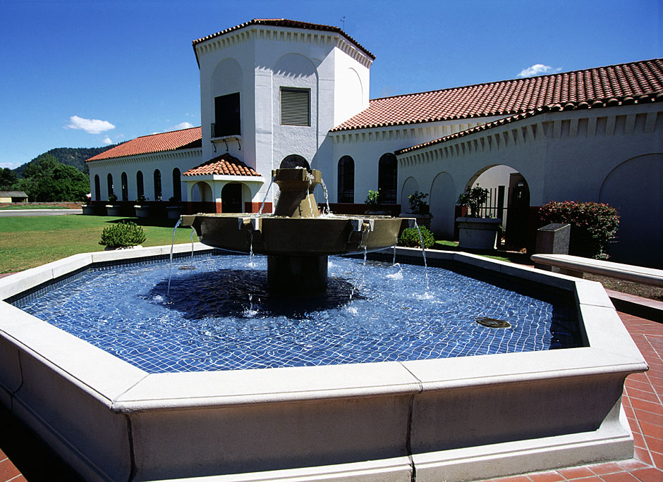 Grants Pass Public Works Department Fountain