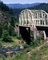 Kayak the Rogue River - Bridge