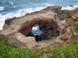 Devil's Punchbowl at Otter Rock, Oregon