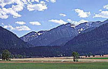 Wallowa Mts at Enterprise; Northeastern Oregon photo of Hurricane Creek Canyon