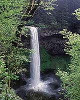 Silvercreek Falls, South Falls, 177 feet; on South fork of Silver Creek