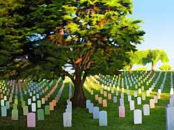 Fort Rosecrans National Cemetery   Point Loma, San Diego