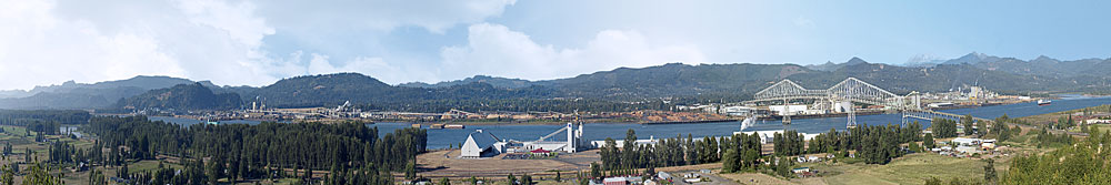 Buy this Longview on the Columbia River (Washington Industry) picture