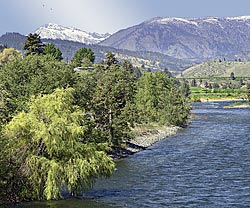 Wenatchee River; Washington