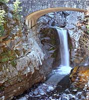 Christine Falls in the Mt Rainier National Park