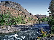 Wild Tieton River west of Naches and before the Tieton Dam