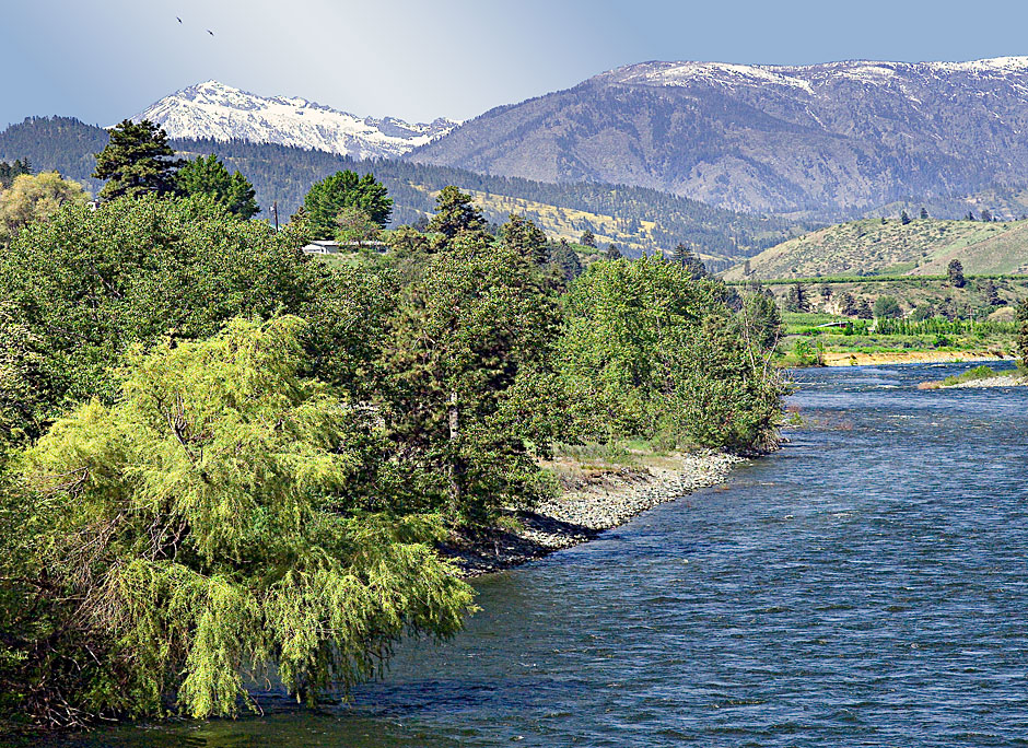 Buy this Wenatchee River Central Washington picture