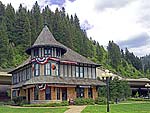 In 1970 N Pacific Railroad merged with 5 others to become Burlington Northern; This museum honors it's past