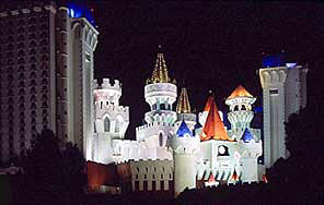 Excalibur night