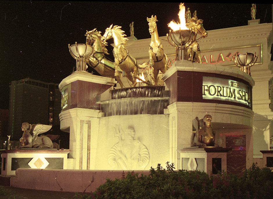 Buy this Caesars Palace night photograph