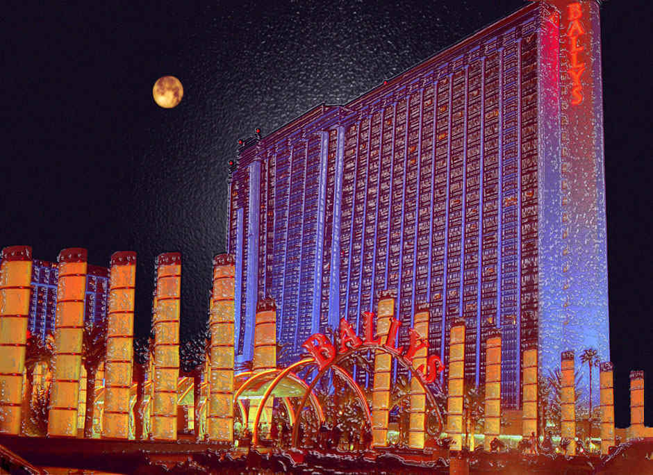 Buy this Bally's Casino digital painting