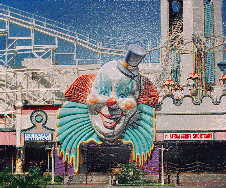 Las Vegas framed art - clown